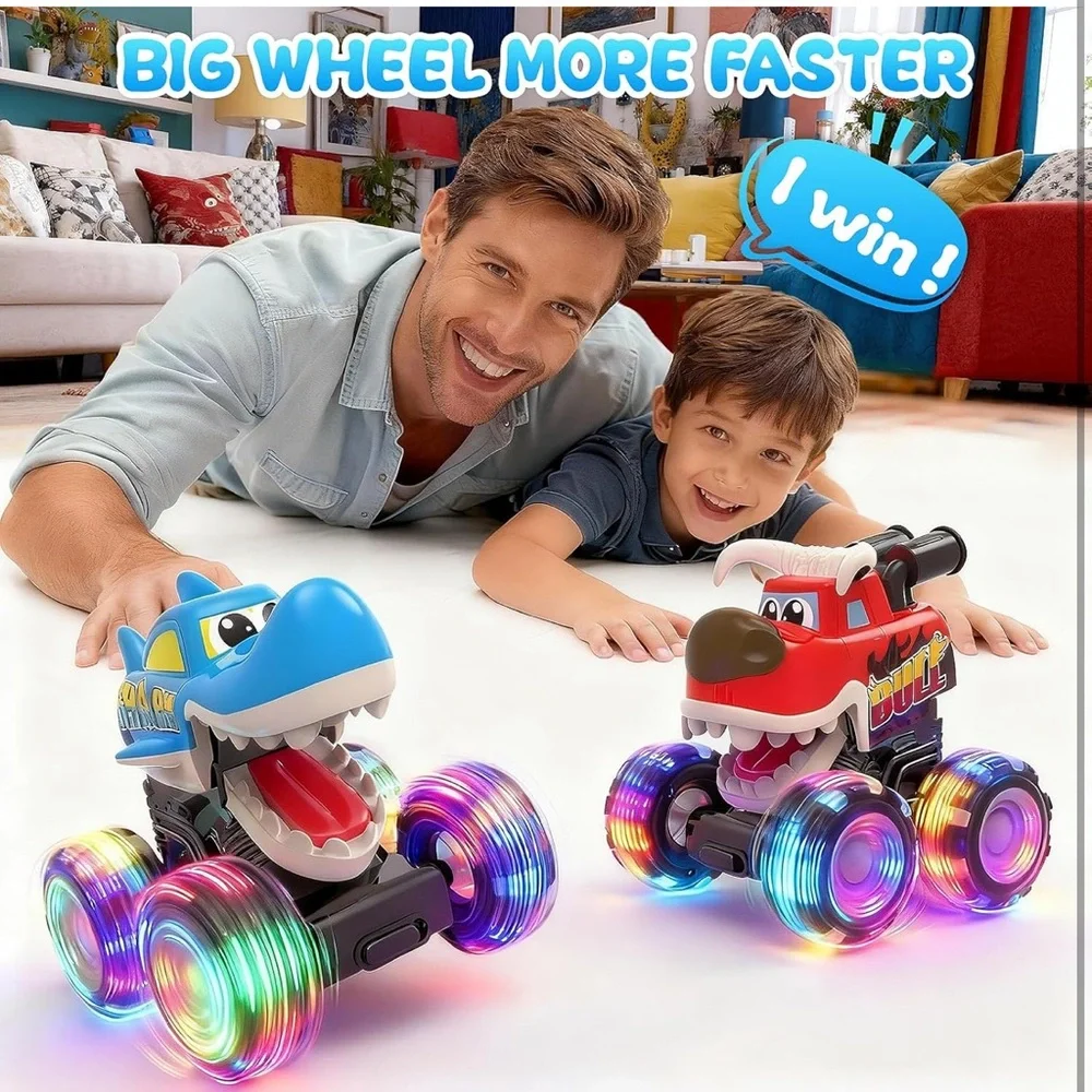 Monster Trucks Light-Up Toy Set